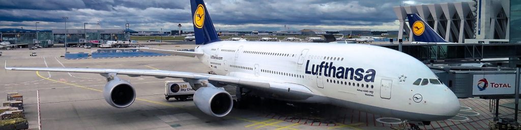 ドイツの空港の様子