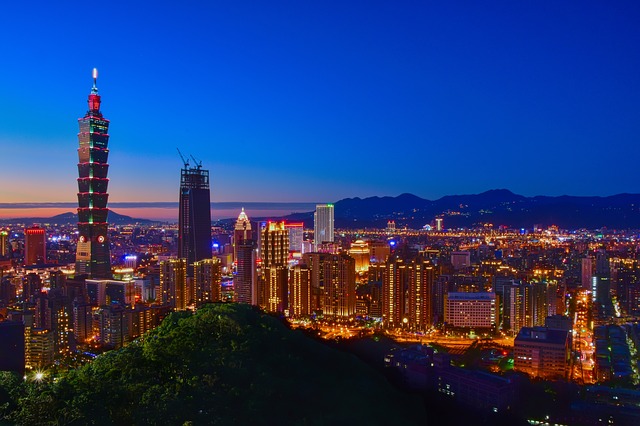 台湾の夜景